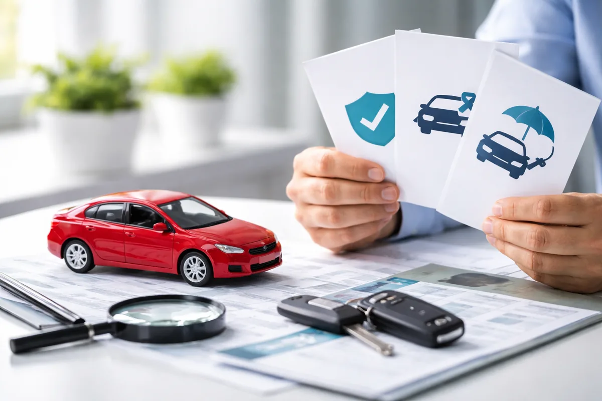 Comment comparer les différents types d'assurance automobile disponibles