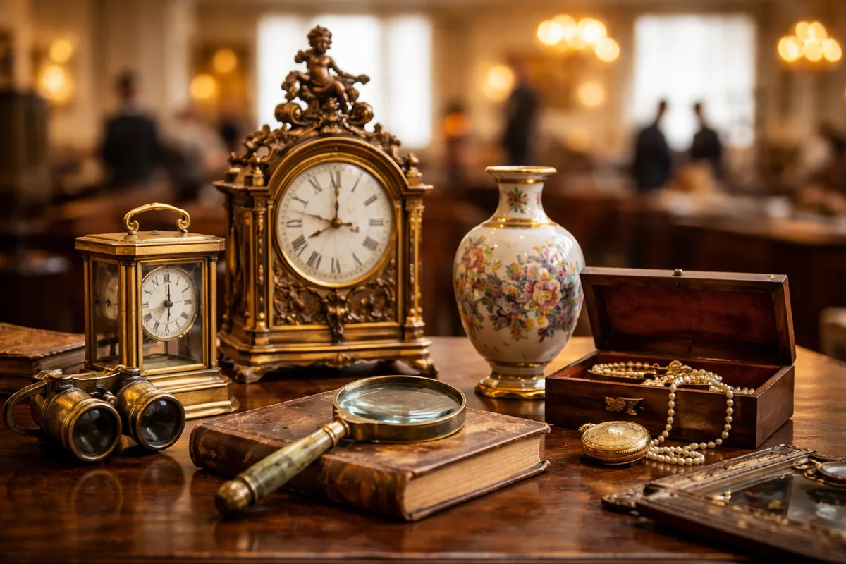 Comment identifier des objets anciens pour les ventes aux enchères