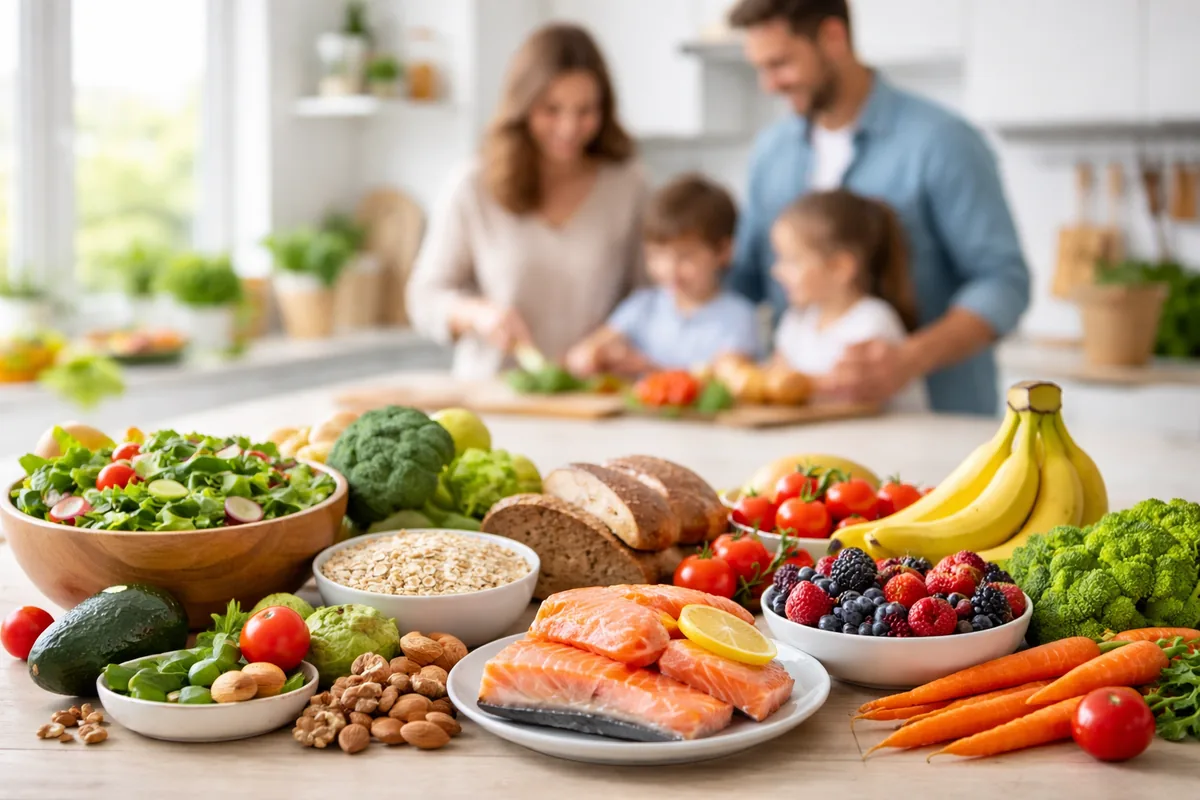 Les secrets d'une alimentation équilibrée pour toute la famille