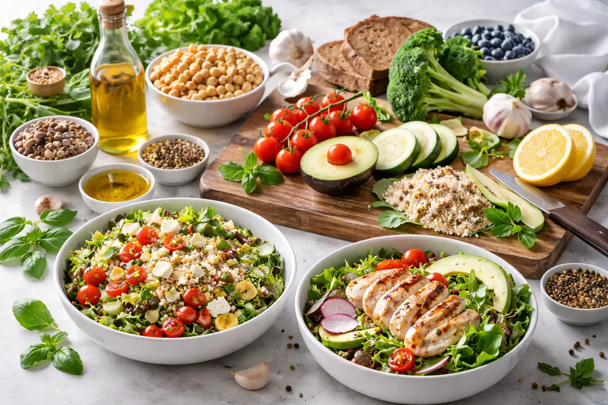 Comment préparer des recettes saines avec des produits de qualité
