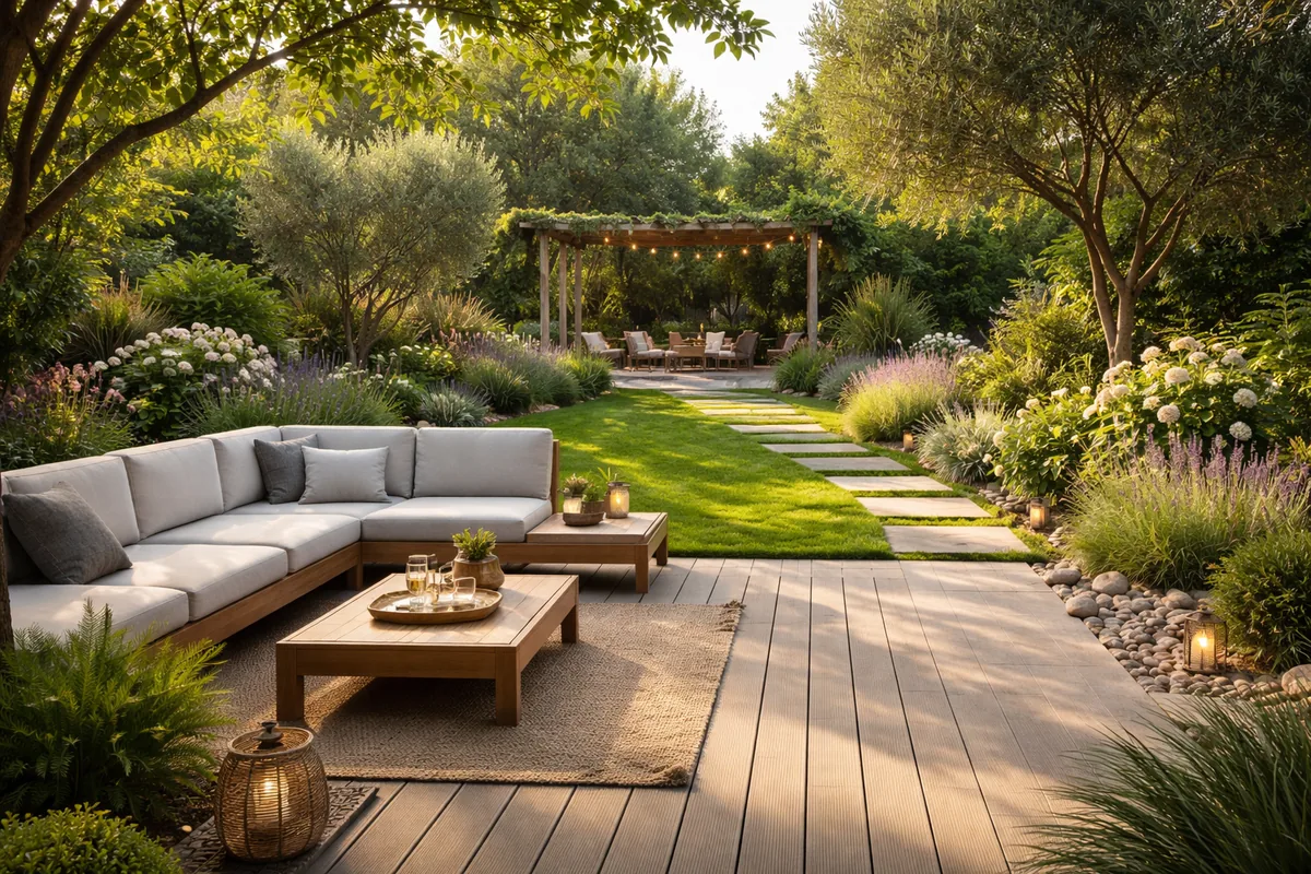 Comment réussir l'aménagement d'un jardin pour le confort durable