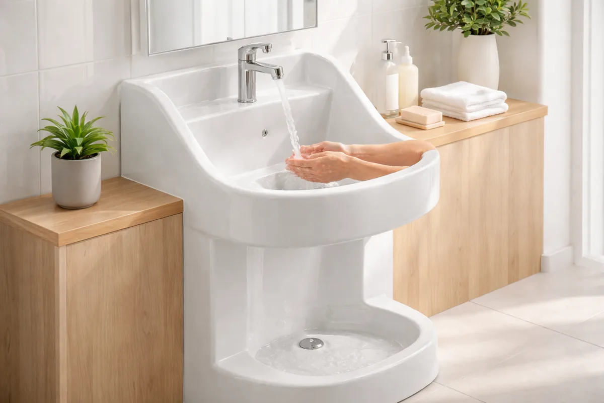 Quels sont les critères pour choisir un lavabo d'ablutions en céramique antibactérienne ?